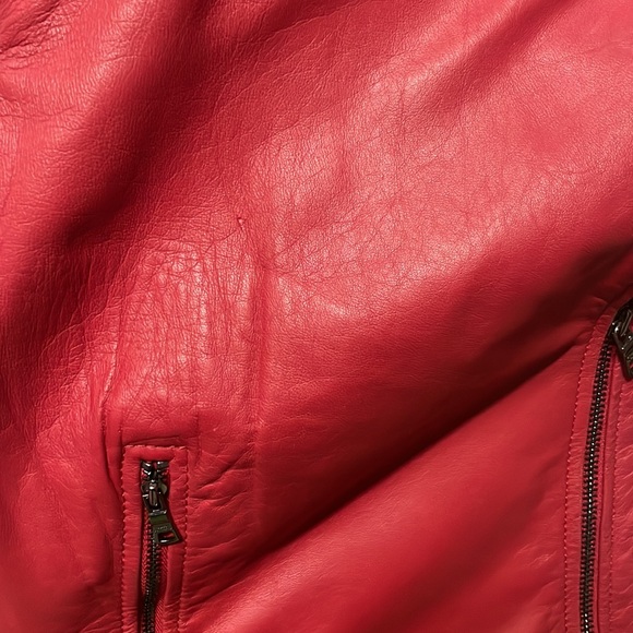 Armani Buttery Soft Leather Moto Jacket - Picture 15 of 15